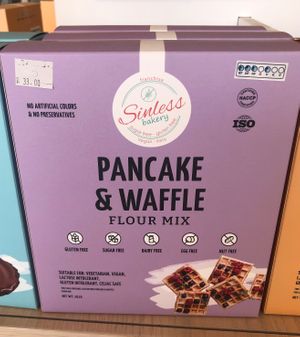 Pancake and waffle mix at Soil Store in Abu Dhabi