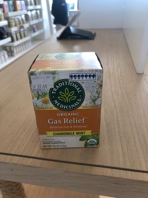 Organic tea at Soil Store in Abu Dhabi