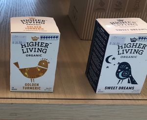 Organic tea at Soil Store in Abu Dhabi