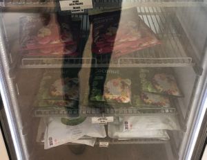 Frozen açai packs at Soil Store in Abu Dhabi