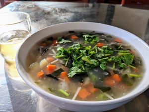 Cảnh Nấm Rong Biển at Cơm Chay in Phan Thiet