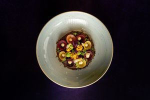 Autumn vegetable garden 
 at Seventy5 in Geneva