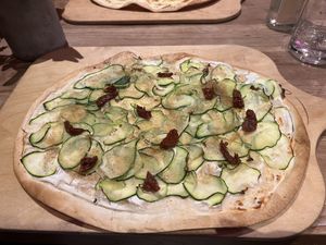 Veganer Flammkuchen  at Cafino in Munich