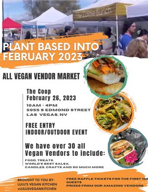   at Lulu's Vegan - Vegan Farmer's Market in Las Vegas
