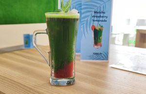 Strawberry lemonade  at Matcha Tsuki in Budapest