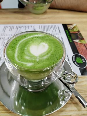 matcha'ccino at Matcha Tsuki in Budapest