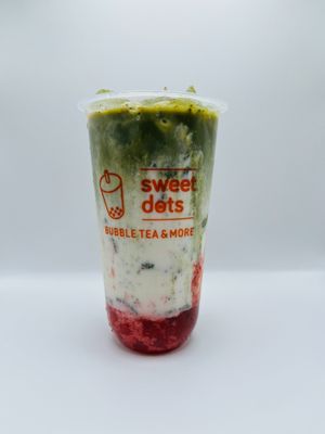 Strawberry Matcha at Sweet Dots in Nashville