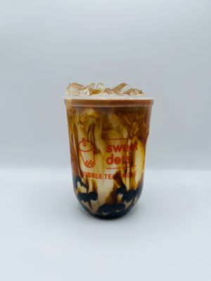 Vanilla chai latte at Sweet Dots in Nashville