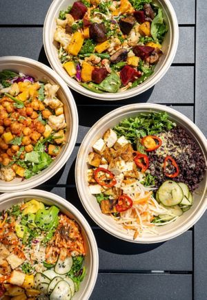 Plant Based Choices  at Vegan Bowls For All  in Irvine