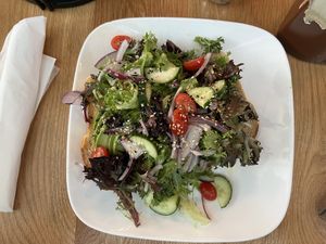 Avocado toast at Square Cafe in Pittsburgh