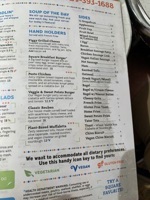   at Square Cafe in Pittsburgh