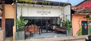 Outside at Suchiche Café & Bar in Tarapoto