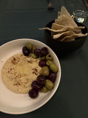 Heart of palm hummus  at Suchiche Café & Bar in Tarapoto