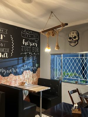 Inside  at Sweet Rock Burger in Santo Andre