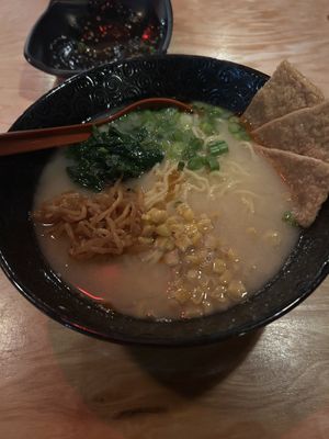 Vegan miso ramen  at hapa in Portland