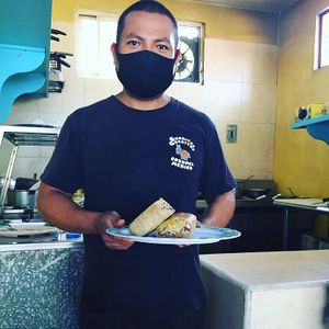  at Burritos Gorditos in Cozumel