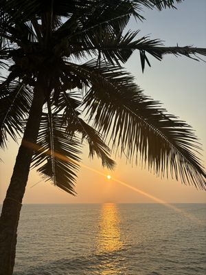 View  at Lumuma in Varkala