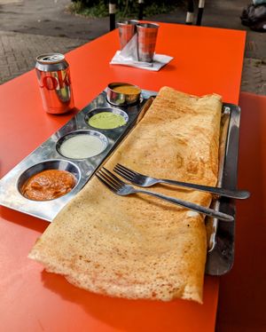 Masala Dosa at Pappu Dosa in Patchway