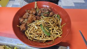 One of the Indo Chinese dishes at Pappu Dosa in Patchway