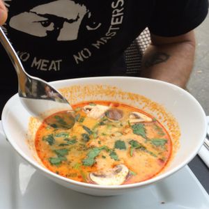 coconut soup awesome at Chay Viet in Berlin