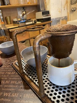 Fresh coffee  at PP Coffee - 피피커피 in Seoul