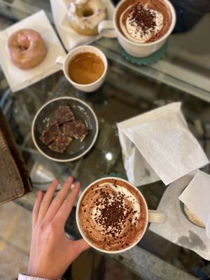 Chocolate and coffee spot  at PP Coffee - 피피커피 in Seoul