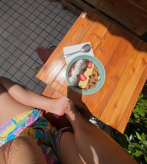   at OYES Smoothies and Happy Food in Chiang Mai