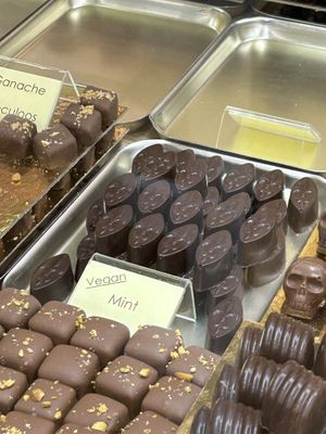 mint  at Chocolatier Van Oost  in Bruges