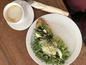 Sweet potato sandwich   at Nobel Bopel in Bergen