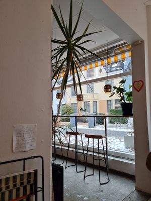 Inside tables at Nobel Bopel in Bergen