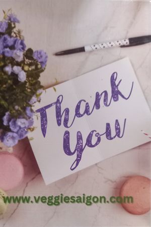 Menu back page at Tiệm chay Veggie Saigon - Vegan Kitchen in Ho Chi Minh City