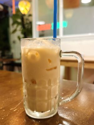 Vegan milk tea (30k VND)  at Tiệm chay Veggie Saigon - Vegan Kitchen in Ho Chi Minh City