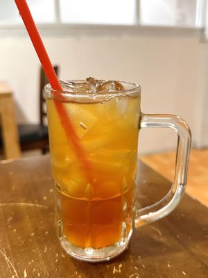 Fresh kumquat tea (30k VND)  at Tiệm chay Veggie Saigon - Vegan Kitchen in Ho Chi Minh City