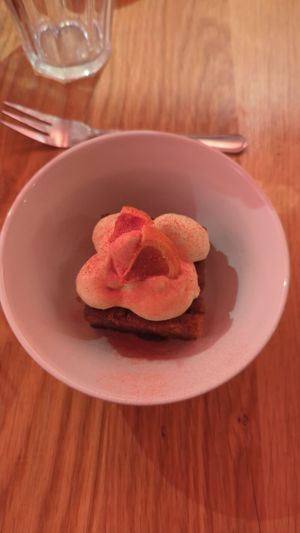 Dessert at HAPPA Restaurant in Berlin