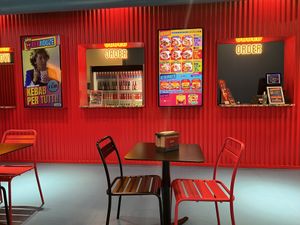 The restaurant   at Kebhouze in Rome