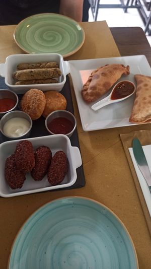 Mix di antipasti at Organic Lovers Torino in Turin