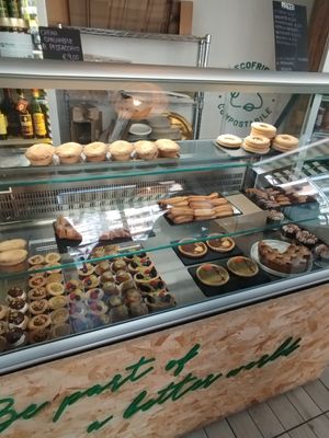 So many desserts at Organic Lovers Torino in Turin