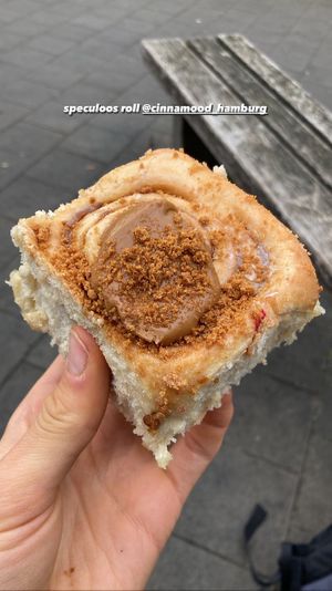 Speculoos roll  at Cinnamood in Hamburg