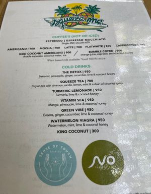   at Squeeze Me in Mirissa