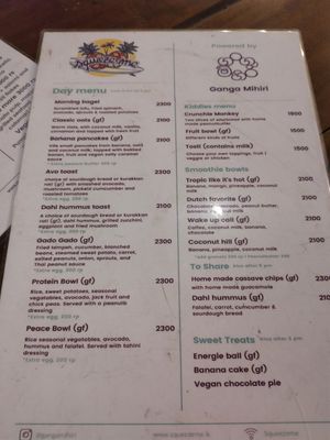  at Squeeze Me in Mirissa