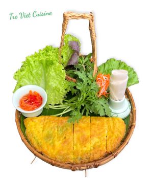 Veggie Pancake at Tre Viet Cuisine in Da Nang