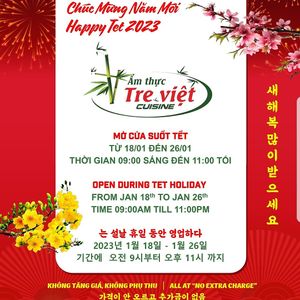 HAPPY TET 2023 #Veganuary at Tre Viet Cuisine in Da Nang