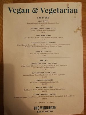  at The Windrose Bar and Restaurant in Carrickfergus