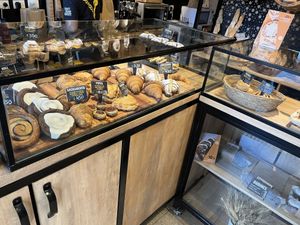 Pastry case  at Craft Vegan Bakery Palermo in Buenos Aires