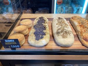 Breads--I love their cheese scones! at Craft Vegan Bakery Palermo in Buenos Aires