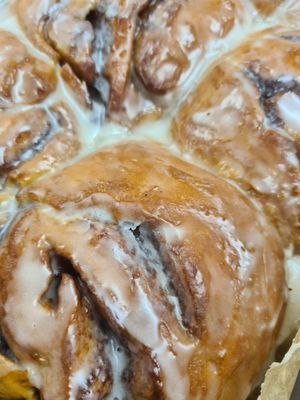 Vegan Cinnamon Rolls at CeCe's Cakes and Bakes in Coleraine