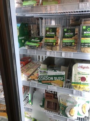 Mock meats etc   at The Good Place in Montpellier