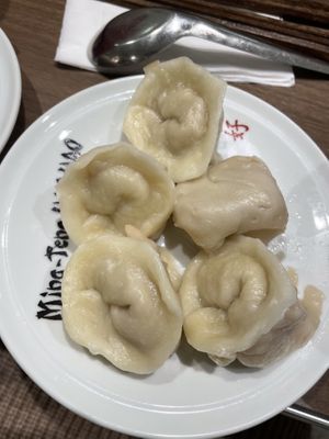 Boiled dumplings🥟  at Ming-Teng HAO HAO in Nagoya
