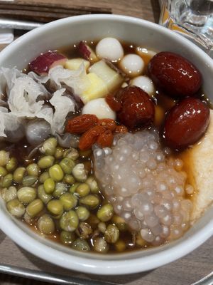 豆花　pudding  at Ming-Teng HAO HAO in Nagoya