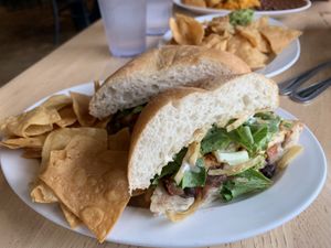 BBQ tofu sandwich  at Brasa in St Paul
